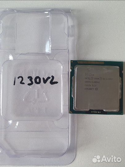 Процессор Intel xeon E3 1230v2