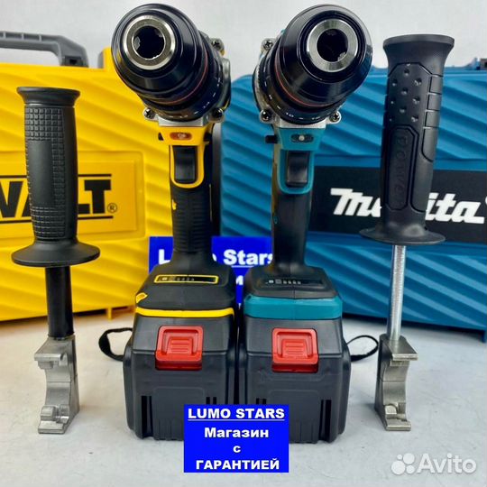 Шуруповерт для ледобура Dewalt, Makita, Nanwei