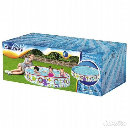 Бассейн Bestway «Подводный мир», 152 х 25 см