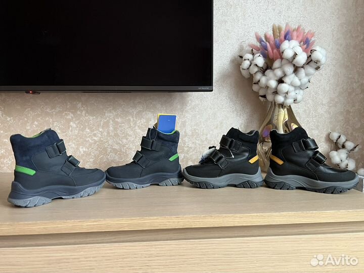 Ботинки Котофей 28р зимние новые