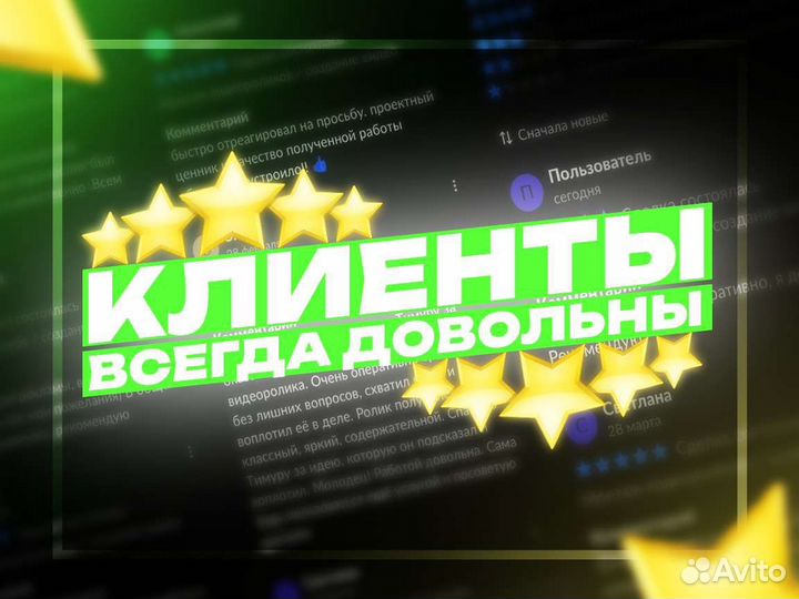 Монтаж видеороликов / создание видео