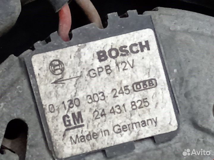 Вентилятор радиатора основного для Opel Astra G