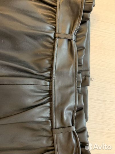 Кожаная юбка новая