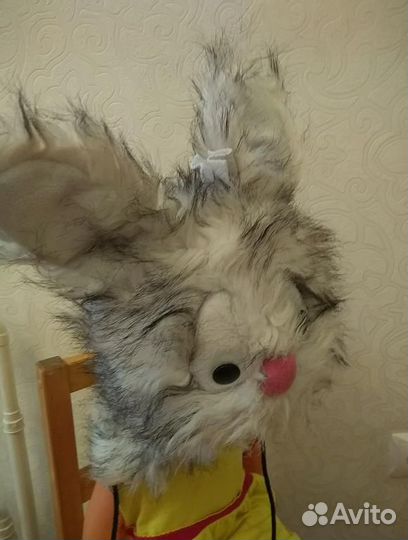 Шапка зимняя Зайчик 50-52см