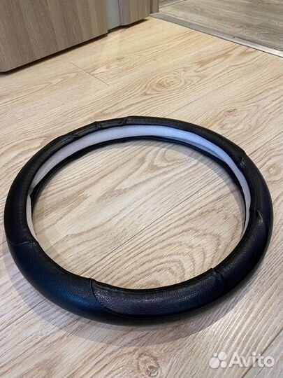 Накладка оплетка на руль кожа
