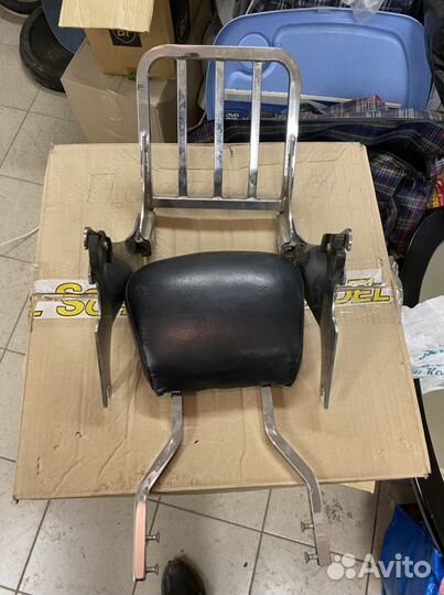 Сидушка, багажник Harley-Davidson live to ride