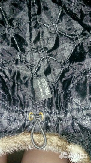 Шапка зимняя женская замша