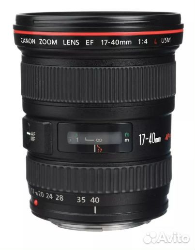 Объектив Canon EF 17 40 mm f 4 L USM