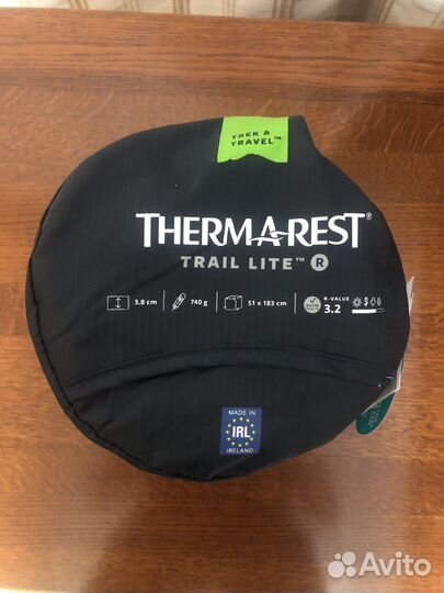 Самонадувающийся коврик Therm-a-rest Trail Lite R