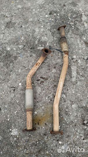 Приемная труба Киа Церато 1 1.6