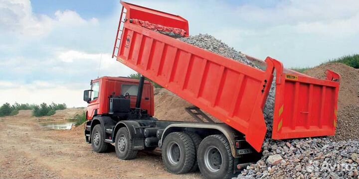 Услуги самосвала 40тн,35куб.м., перевозка