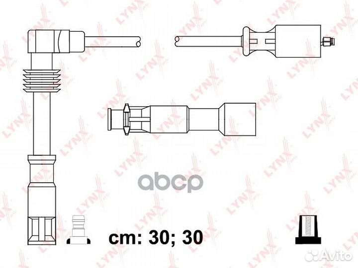 Комплект высоковольтных проводов (класс E) SPE8