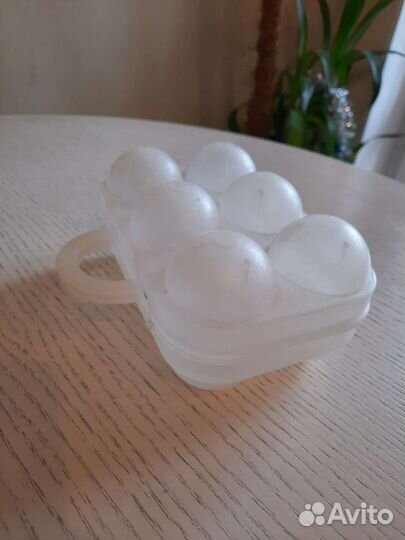 Пластиковый контейнер для яиц на 6шт