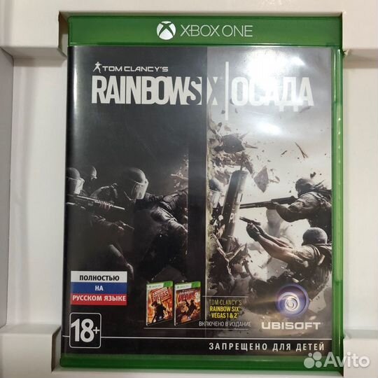 Tom Clancy's Rainbow Six Тактика Осады X-Box One