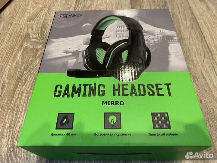 Игровые наушники с микрофоном