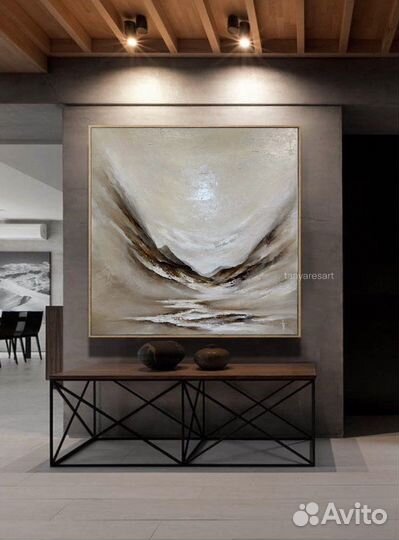 Картина авторская маслом горы