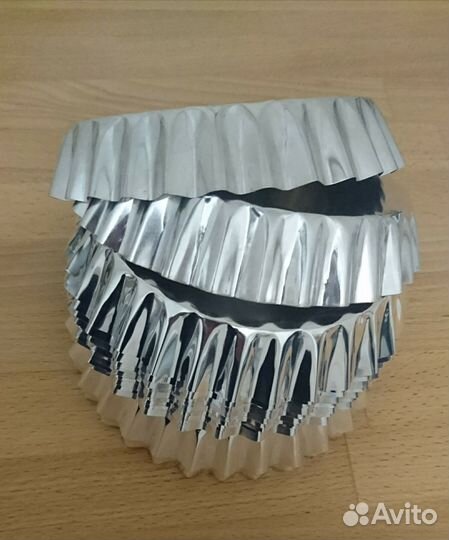 Формочки алюминиевые кулинарные