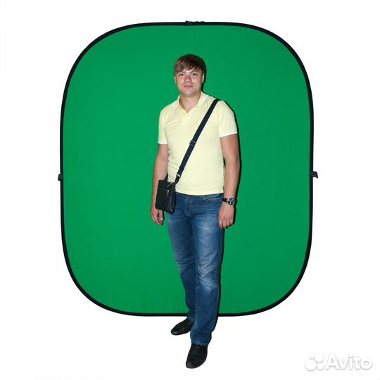 Новый Twist 240 х 240 B/G GreenBean 21630 фон хромакей