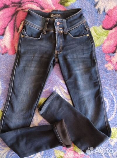 Джинсы утепленные