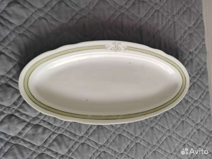 Кузнецовский фарфор блюдо