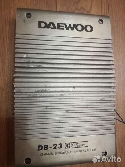 Автоусилитель Daewoo. Рабочий. Два канала