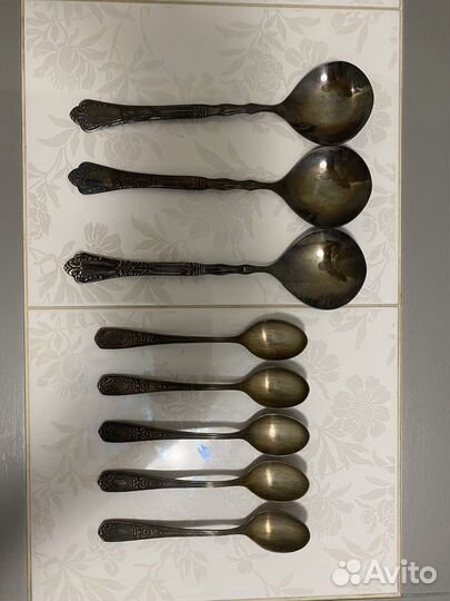 Мельхиоровые ложки СССР