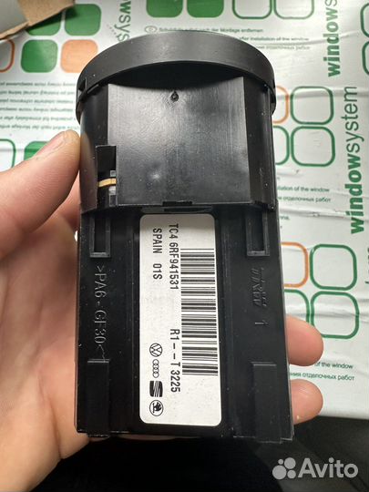 Оригинальный переключатель света volkswagen polo