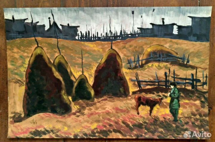 Картина Суханов А Г к.м. 37,3 на 57,3