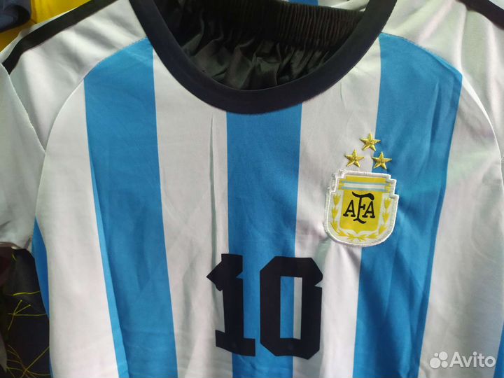 Футбольная форма Месси Аргентина новая