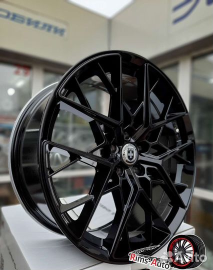 Диски HRE FF10 r20 5x114.3 чёрный глянец