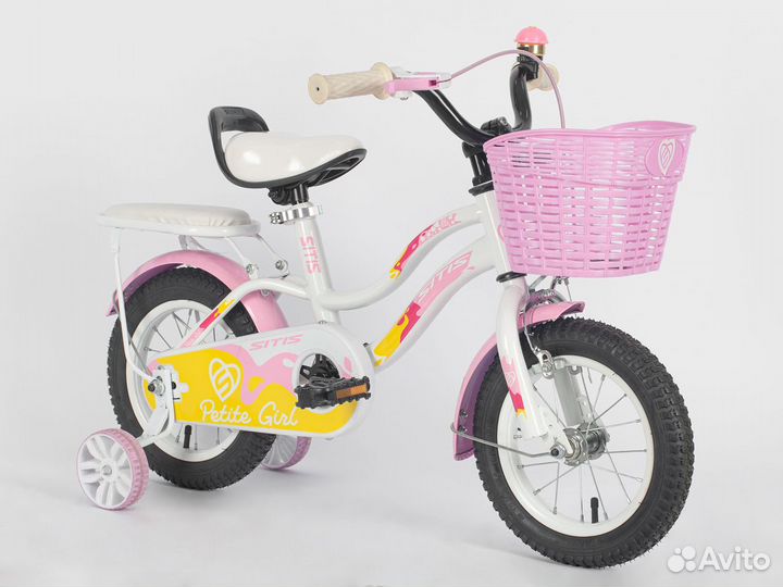 Велосипед sitis petite girl PG-12 (2021) розовый S
