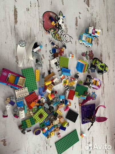 Lego детали россыпью