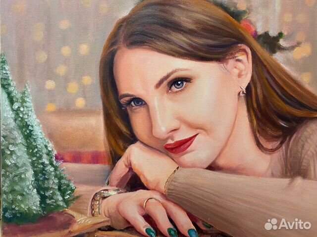 Портрет, картины маслом на заказ