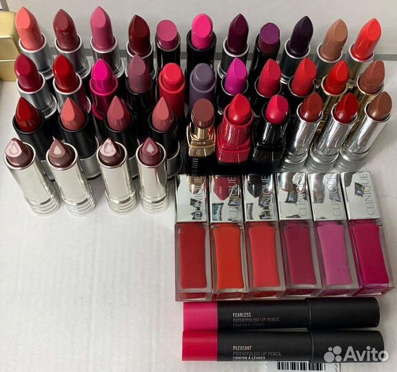 Помада MAC, Bobbi Brown, Clinique