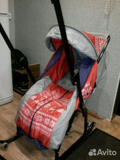 Коляска санки