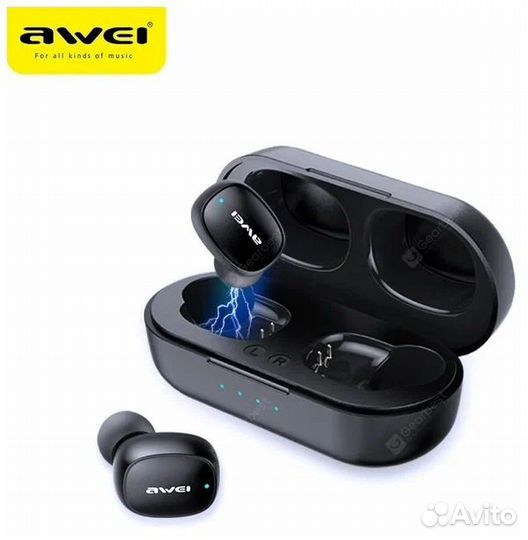 Наушники беспроводные Awei T13 Pro новые