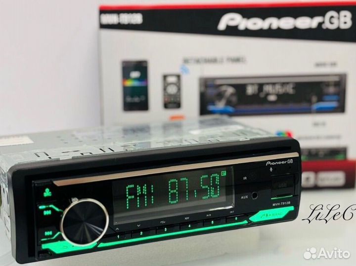 Магнитола 1 din pioneer с bluetooth