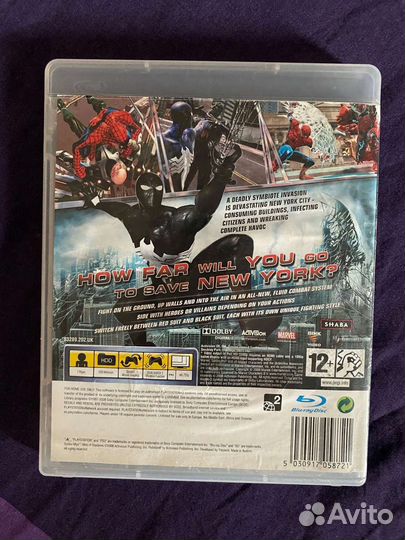 Spider Man Web of Shadows PS3