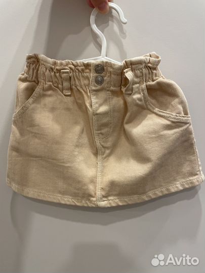Юбка детская zara 18-24 мес