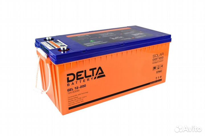 Аккумулятор Delta GEL 12-200