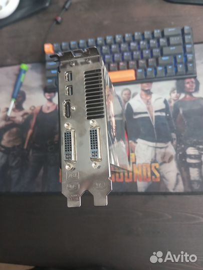 Видеокарта hd 6950 2gb бу
