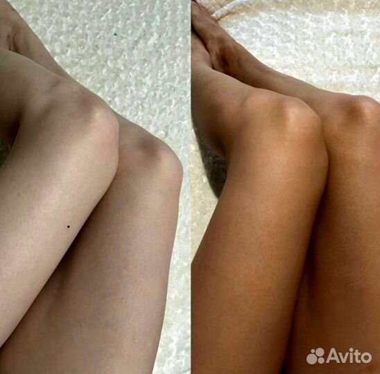 Модель на моментальный загар