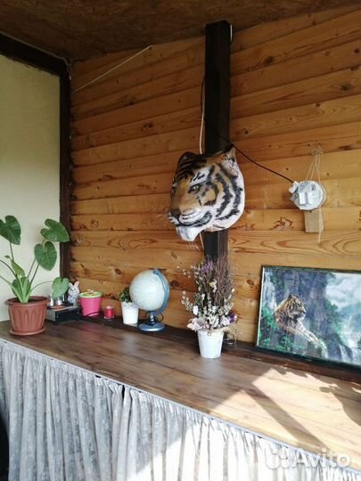 Голова Тигра скульптура