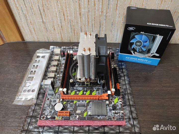 Новая плата + процессор 16 потоков + 16Гб + кулер