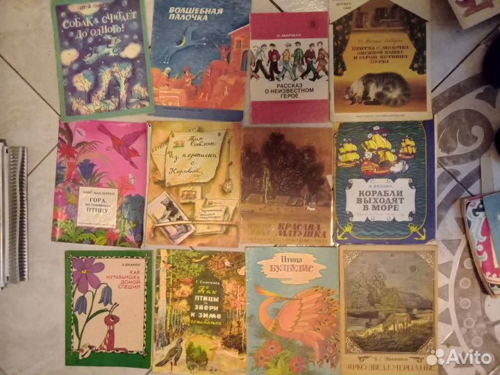 Набор детских сказок книжек СССР