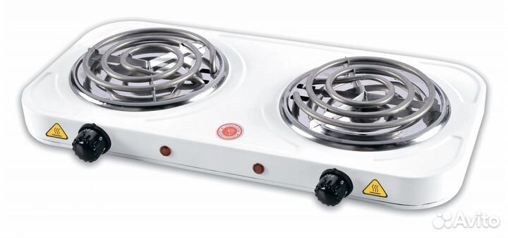 Электроплитка звезда двухконфорочная