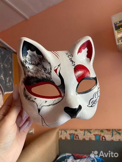 Маска для косплея. Ручная роспись