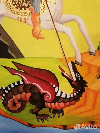 Картина Георгий победоносец