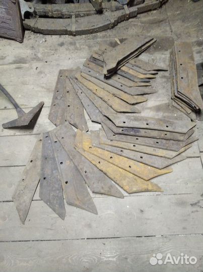 Борона, лемеха