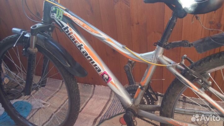 Black aqua cross 2421v велосипед подростковый